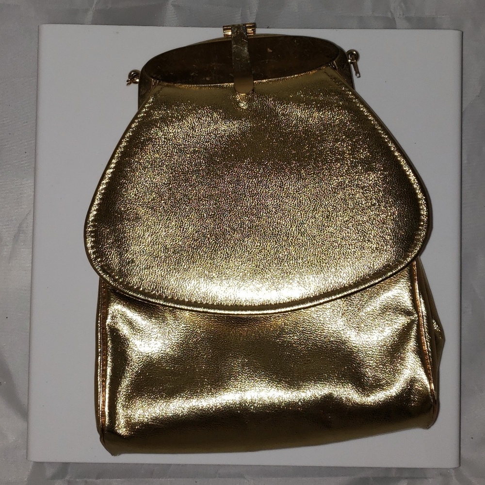 Vintage harry Levine clutch.missing strap for bag